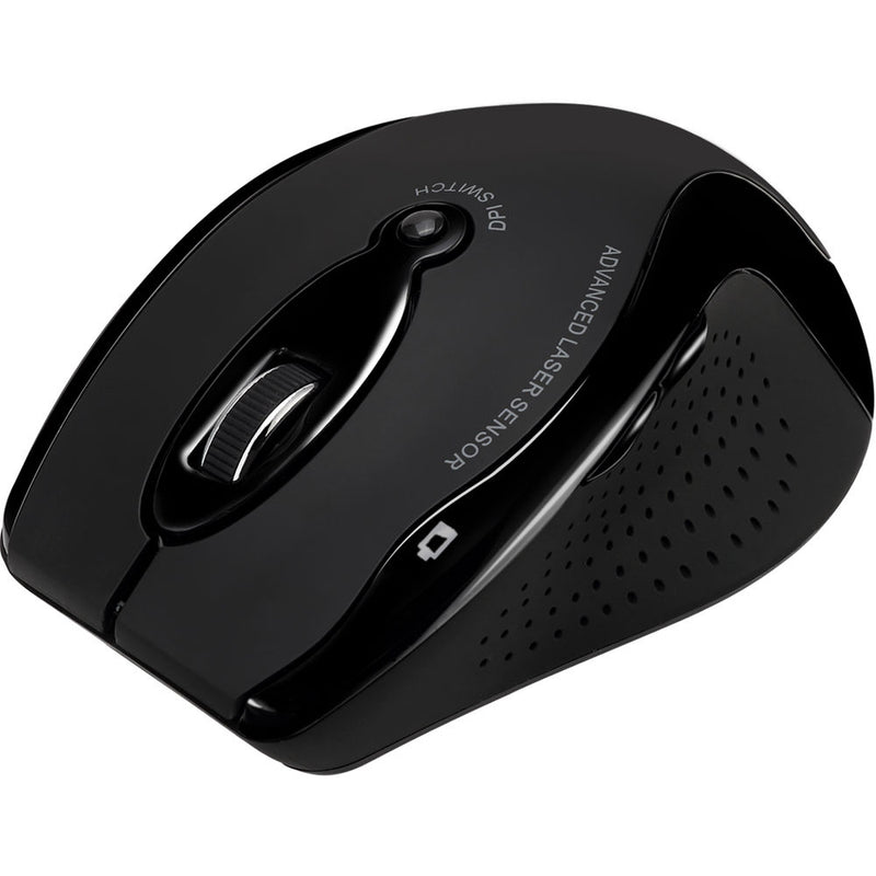 Adesso 2.4 GHz Wireless Ergonomic Laser Mouse