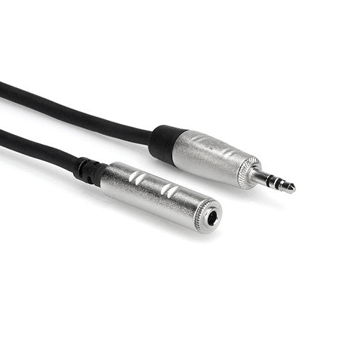 Hosa Technology REAN 3.5mm TRS Male to 3.5mm TRS Female Pro Headphone Extension Cable (5')