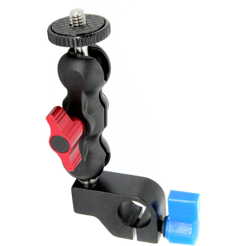 GyroVu Mini 360&deg; Swivel 1/4"-20 Mount for 15mm Rod (4 lb Load)