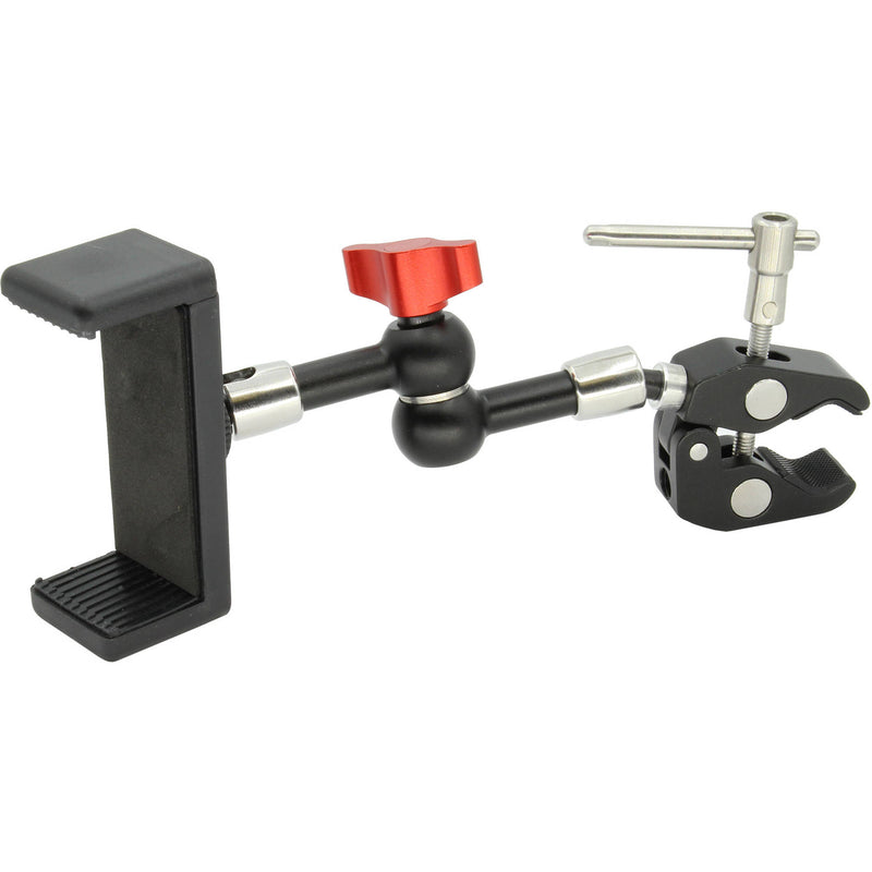 GyroVu Clamp Mount with 7" Articulated Arm for Mini Tablet