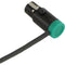 Cable Techniques CT-LPS33-18G LPS Low-Profile TA3F to TA3F Cable (18", Green)