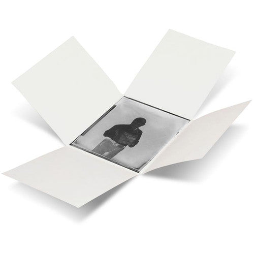 Print File GPN45 4 x 5" Glass Plate Enclosures (White, 25-Pack)