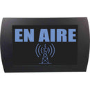 American Recorder LED EN AIRE Lighted Sign (Blue, Spanish)