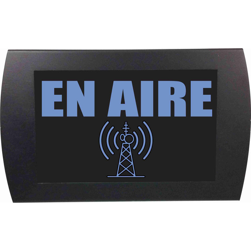 American Recorder LED EN AIRE Lighted Sign (Blue, Spanish)