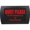 American Recorder QUIET PLEASE PERFORMANCE IN PROGRESS Indicator Sign with LEDs (Red)