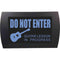 American Recorder DO NOT ENTER GUITAR LESSON IN PROGRESS Indicator Sign with LEDs (Blue)