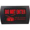 American Recorder DO NOT ENTER DRUM LESSON IN PROGRESS Indicator Sign with LEDs (Red)