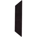 Auralex ProPanel M224 Fabric-Wrapped Acoustical Absorption Panel (2 x 24 x 48", Mitered Edge, Black SonoSuede)