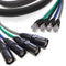 FLEXYGY FLEX4 4-Channel Rugged Cat5e UTP Cable (25')