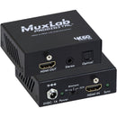 MuxLab 4K/60 HDMI to HDMI Extender with Audio Extraction