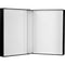 Print File Black Clamshell Archival Portfolio Box for Digital Print Sizes - 11.75 x 17.25 x 1-3/8"