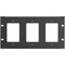 AtlasIED Half-Width Rackmount Plate (Holds 3 Single-Gang Wall Plates)