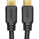 Rocstor Y10C159-B1 Premium High-Speed HDMI Cable with Ethernet (Black, 3')