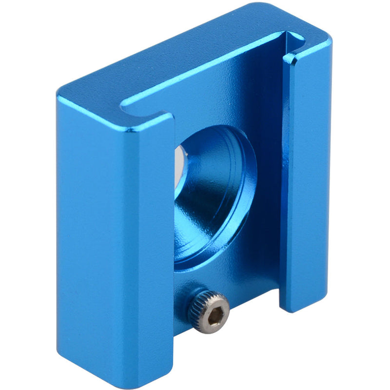 CAMVATE C1676 1/4"-20 Mount to Shoe Adapter (Blue)