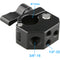 CAMVATE 15mm Quick Release Rod Clamp (Black Ratchet Knob)