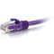 C2G Cat 6 Snagless Unshielded Patch Cable (8', Purple)