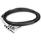 Hosa Technology Straight to Right-Angle Guitar Cable - 10'