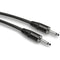 Hosa Technology SKJ-400 Series 1/4" TS Male to 1/4" TS Male Speaker Cable (14 Gauge) - 50'