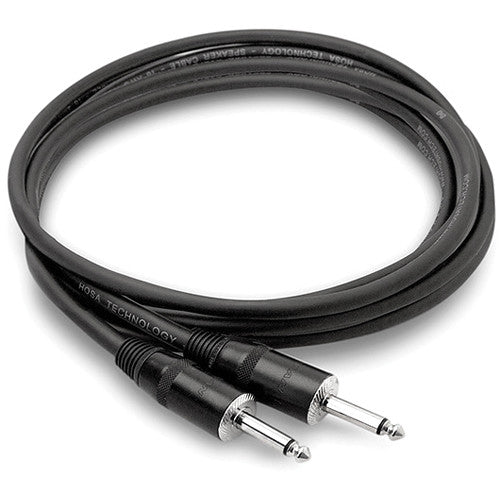 Hosa Technology SKJ-400 Series 1/4" TS Male to 1/4" TS Male Speaker Cable (14 Gauge) - 50'