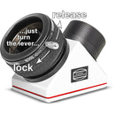 Alpine Astronomical Baader 2" ClickLock Eyepiece Clamp for Zeiss Refractors with M68 Threads