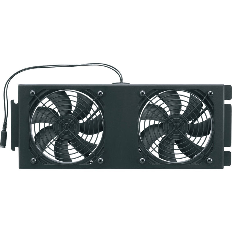 Middle Atlantic Essex Fan Top with Dual DC Fans (Black)