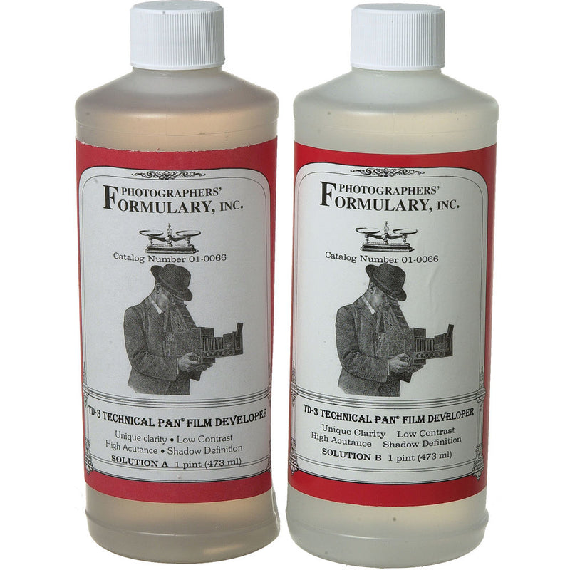 Photographers' Formulary TD-3 Developer for Black & White Tech Pan Film (Liquid) - Makes 5 Gallons/20 Liters