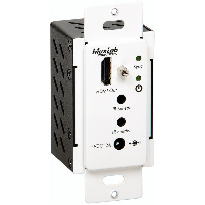 MuxLab 500451-WP-DEC-RX HDMI Receiver for Decora Wall Plate