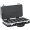 Gator GM-6-PE 6 Space Polyethylene Mic Case - for up to 6 Microphones and Accessories