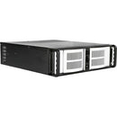 iStarUSA D-300-FS 3U Compact Stylish Rackmountable Chassis (Silver Bezel)