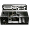 iStarUSA D-300-FS 3U Compact Stylish Rackmountable Chassis (Silver Bezel)