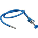 Gepe PVC Pro Threaded Cable Release with Disc Lock (40", Blue)