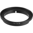 Century Precision Optics FA-7X75 75mm Step-Up Ring (Slip-On) - for WA-7X5X, WA-7X93, WA-8XCV and TC-16CV Optical Accessories