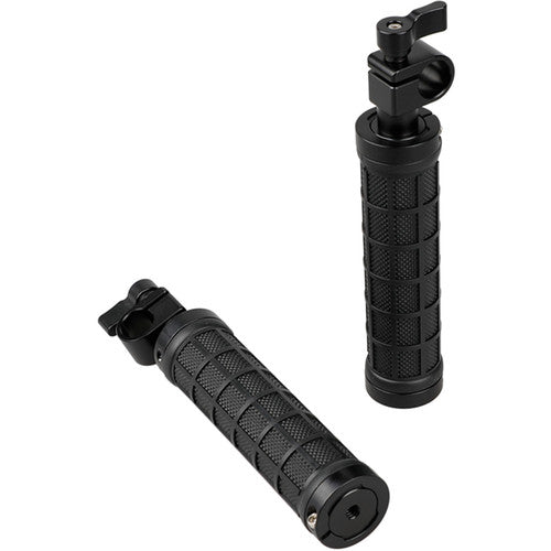 CAMVATE Handgrips with 15mm Rod Clamps (Set of 2, Black)