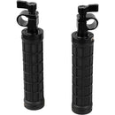 CAMVATE Handgrips with 15mm Rod Clamps (Set of 2, Black)