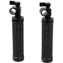 CAMVATE Handgrips with 15mm Rod Clamps (Set of 2, Black)