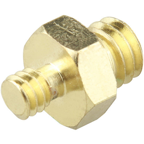 CAMVATE Double Male Thread Adapter with Hex Nut (1/4"-20 to 3/8"-16)