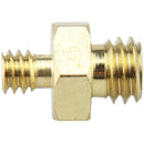 CAMVATE Double Male Thread Adapter with Hex Nut (1/4"-20 to 3/8"-16)