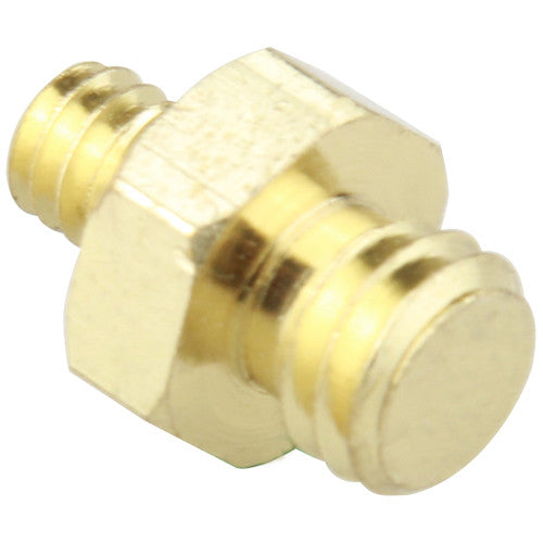 CAMVATE Double Male Thread Adapter with Hex Nut (1/4"-20 to 3/8"-16)