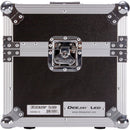 DeeJay LED Case for 12 Microphones with Storage Compartment