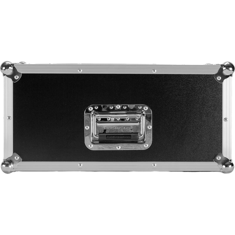 DeeJay LED Case for 18 Microphones with Storage Compartment