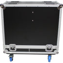 ProX Universal Dual ATA-Style Speaker Flight Case for 15" Speakers (Black)