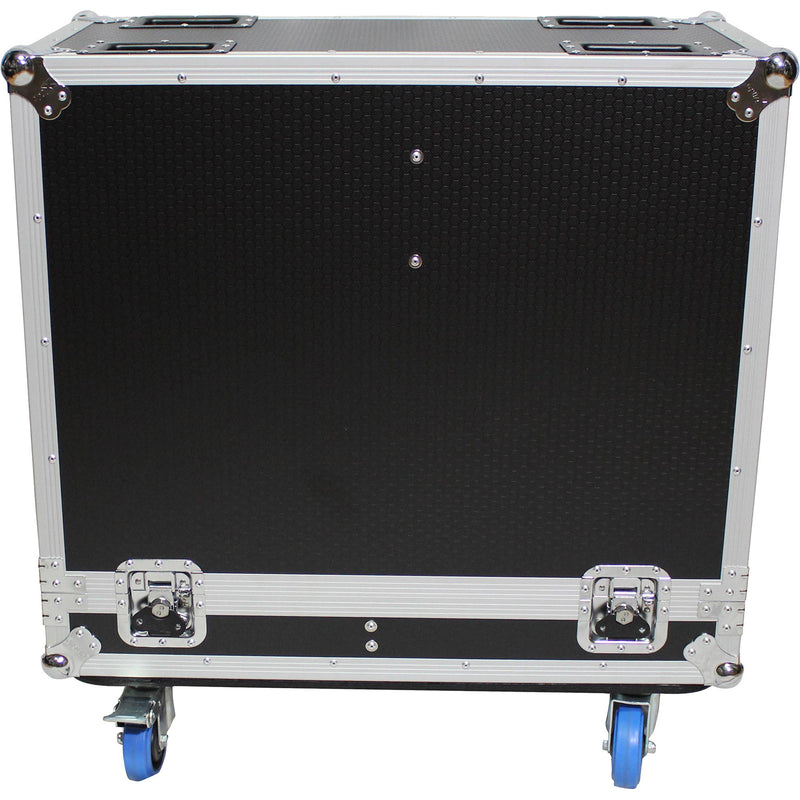 ProX Universal Dual ATA-Style Speaker Flight Case for 15" Speakers (Black)