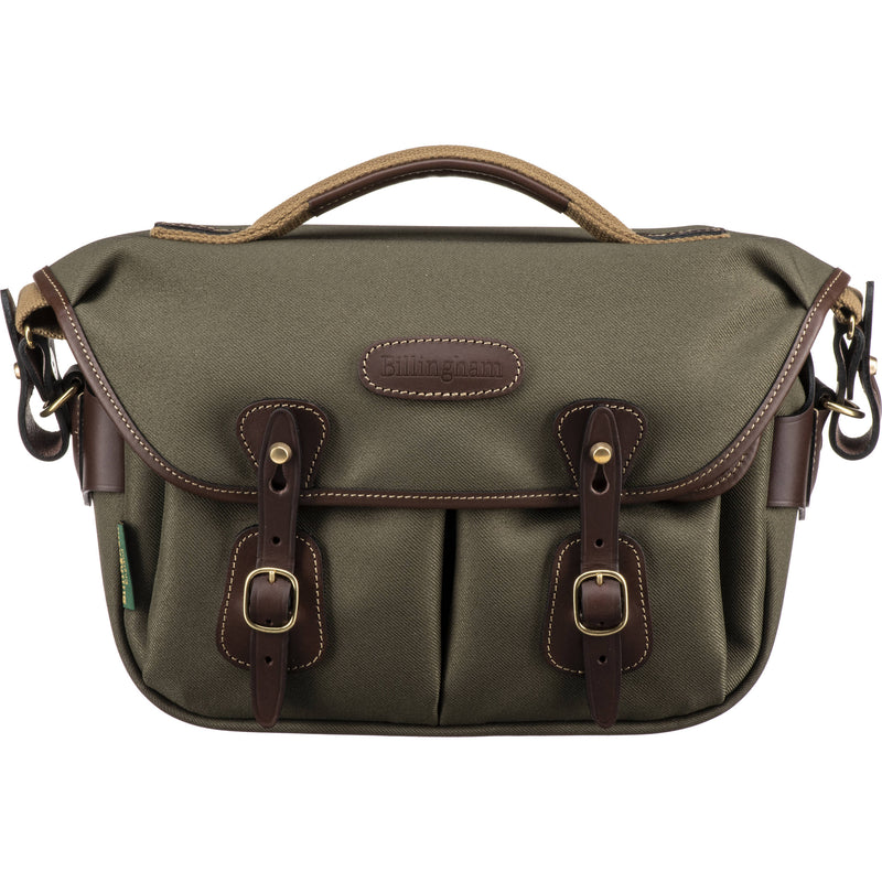 Billingham Hadley Small Pro Camera Bag (Sage FibreNyte/Chocolate Leather Trim, 5L)