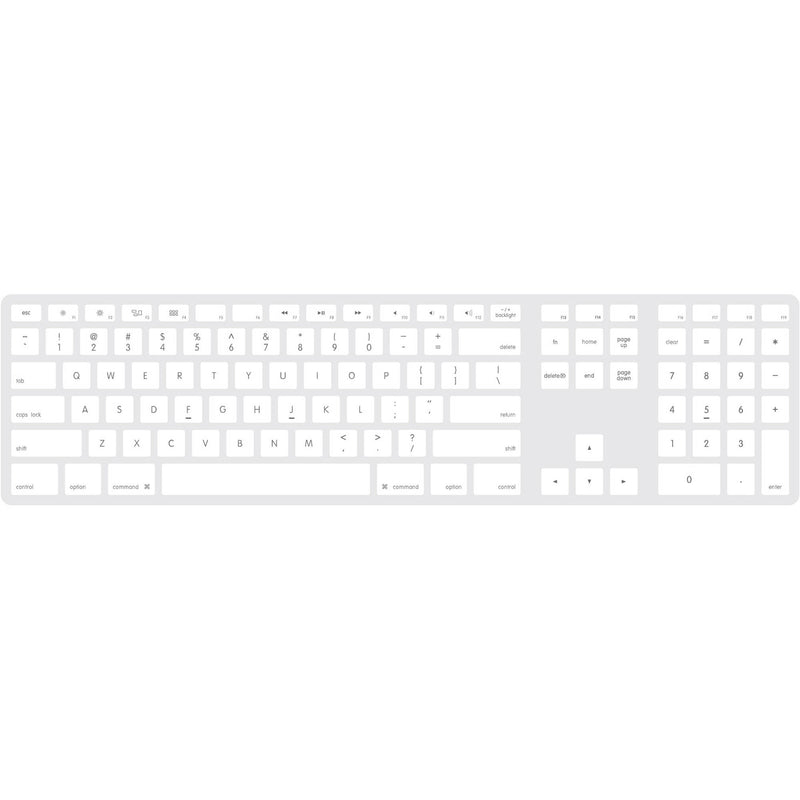 Matias RGB Backlit Wired Keyboard for Mac (Silver)