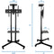 Mount-It! MI-876 Adjustable Mobile TV Cart