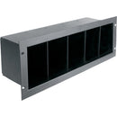 Atlas Sound CD4 Rackmount Compact Disc Storage Shelf (3 RU)