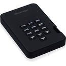 Istorage 1TB diskAshur2 USB 3.1 Encrypted Portable HDD (Phantom Black)