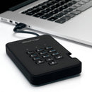 Istorage 500GB diskAshur2 USB 3.1 Encrypted Portable HDD (Phantom Black)