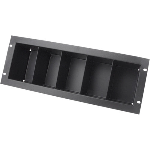 Atlas Sound CD4 Rackmount Compact Disc Storage Shelf (3 RU)