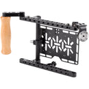 Wooden Camera ARRI-Style Rosette Adapter for Director's Monitor Cage v2 (Female)